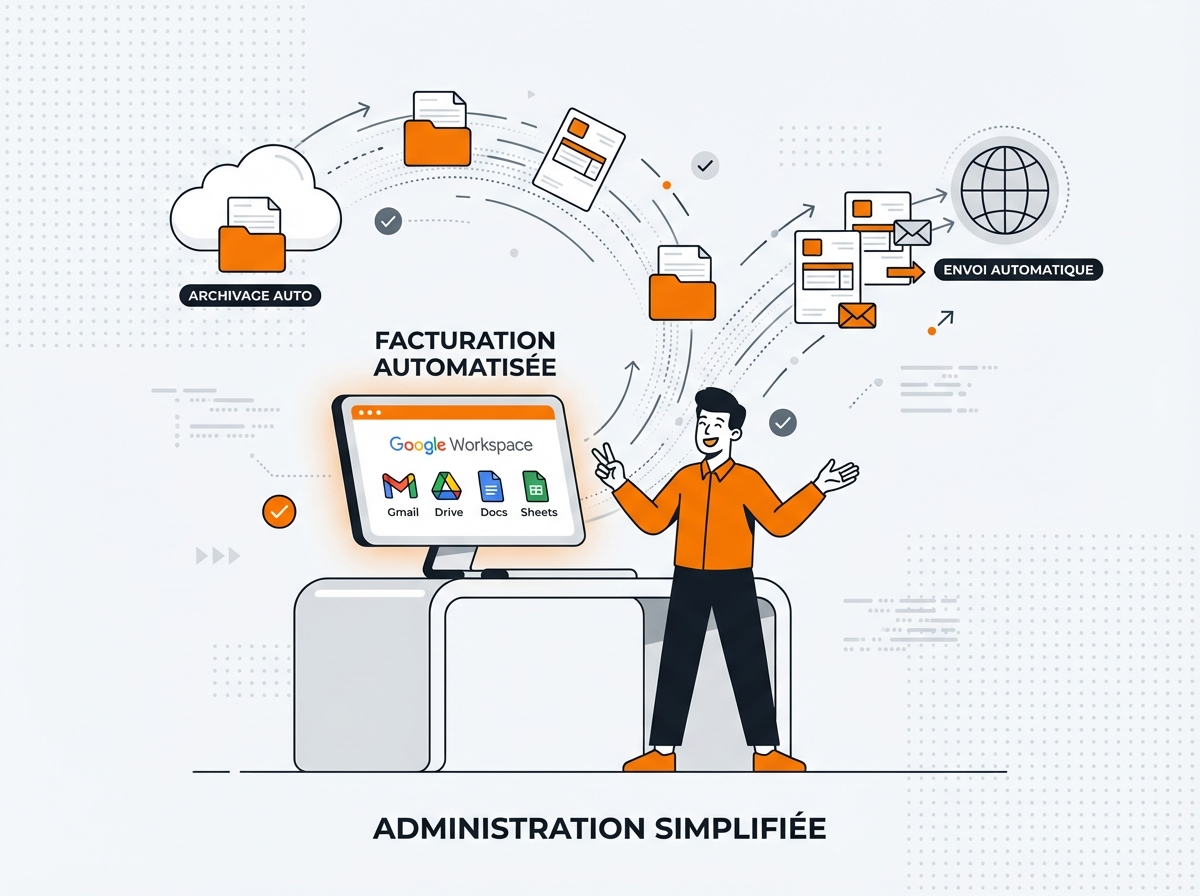 Réduire les erreurs de facturation grâce à l'automatisation Google Workspace